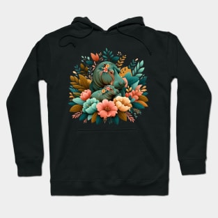 Floral Embrace Hoodie